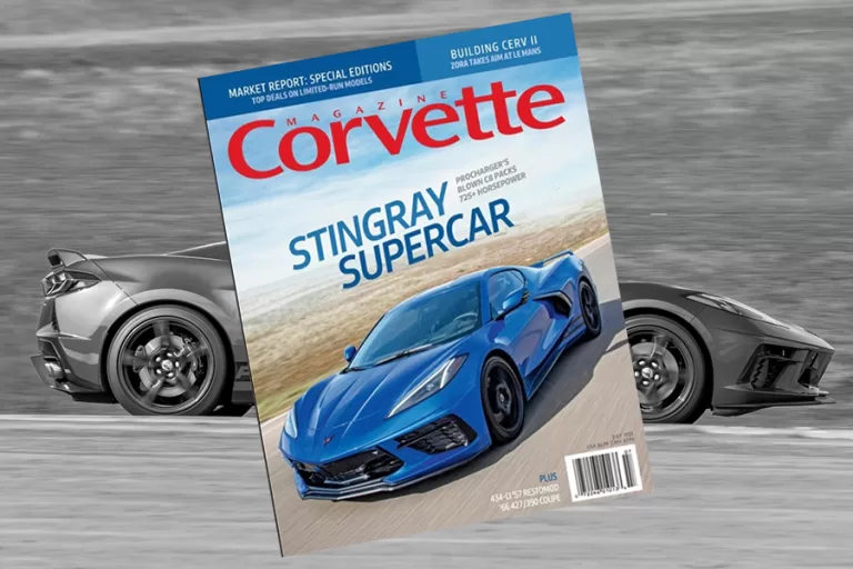 Corvette Magazine ProCharged C8 cover feature